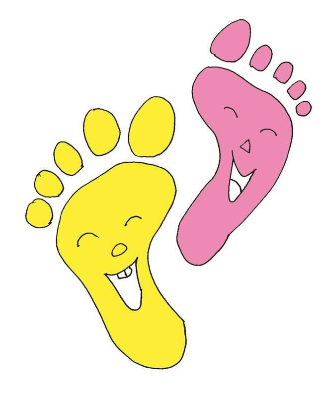 脚的简笔画图片大全 脚的简笔画图片大全可爱