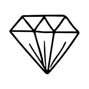 钻石简笔画 钻石简笔画图片大全