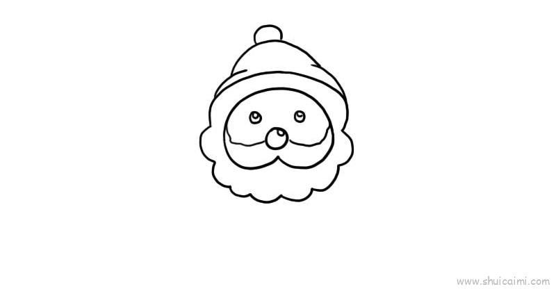 圣诞老人儿童画怎么画 圣诞老人简笔画图片大全