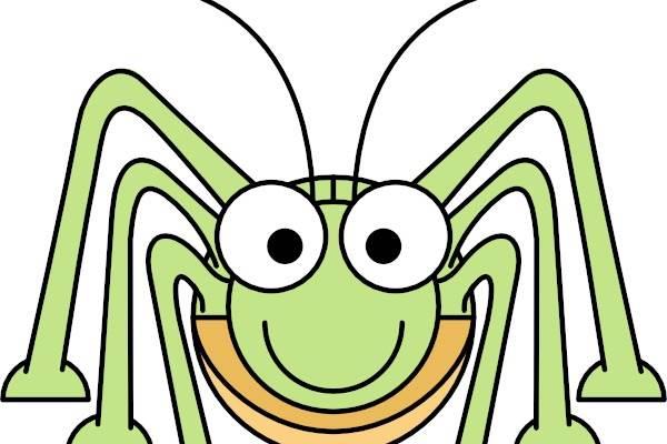 蚂蚱的简笔画图片大全 蚂蚱的简笔画图片大全可爱