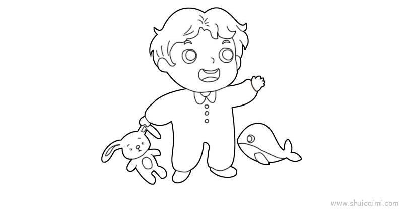 小孩子儿童画怎么画 小孩子简笔画简单