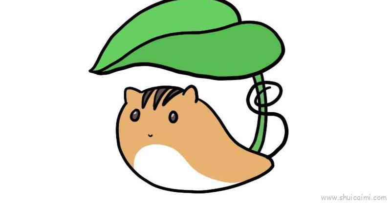 仓鼠儿童画怎么画 仓鼠简笔画简单又好看