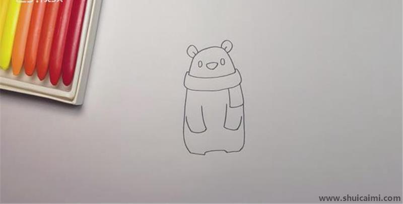 北极熊儿童简笔画怎么画 北极熊儿童画简单又好看