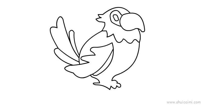 鸟儿童画怎么画 鸟简笔画画法