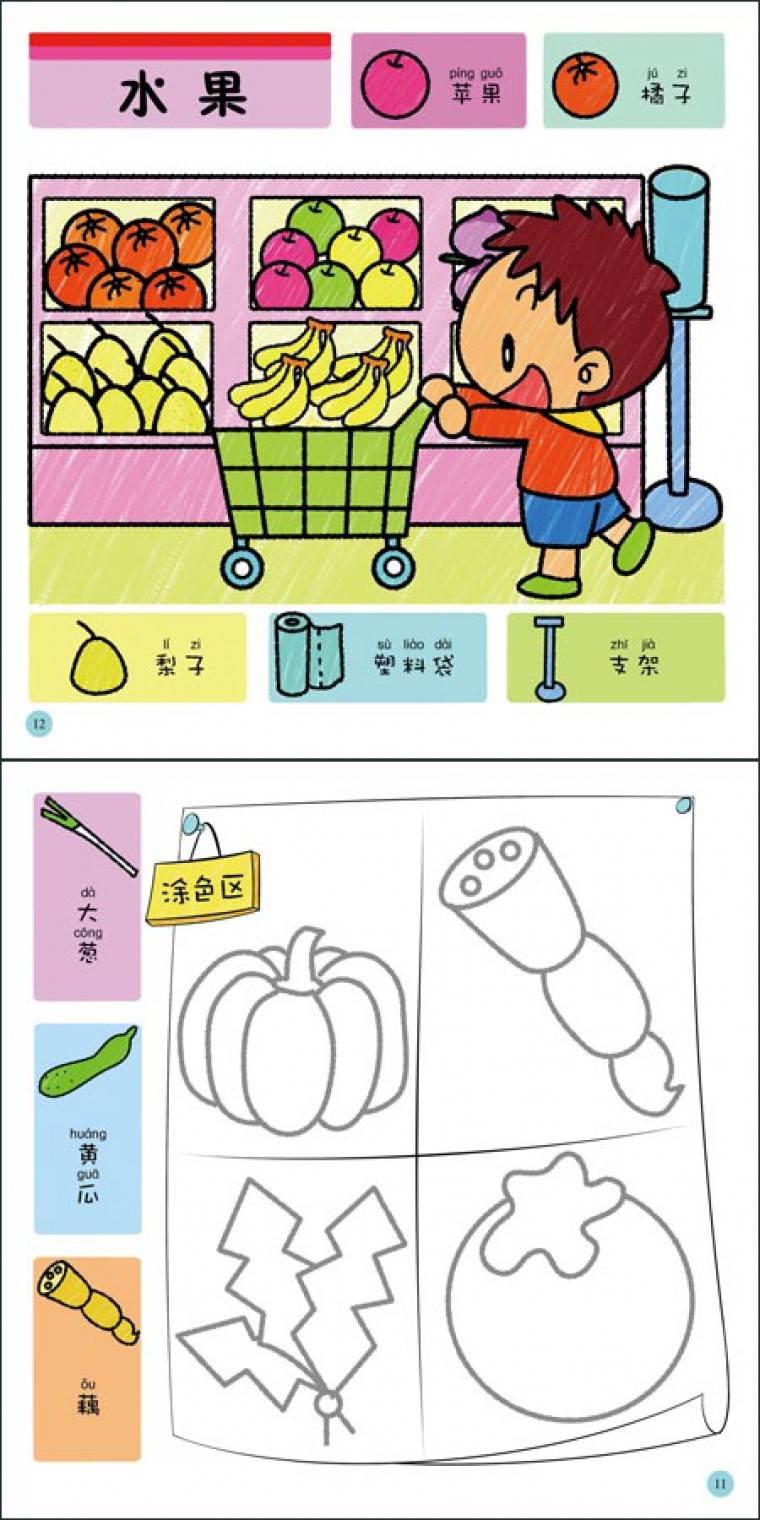 超市简笔画 超市简笔画图片大全幼儿园