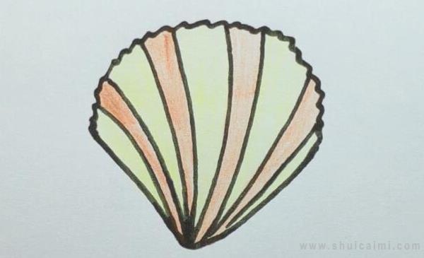 贝壳简笔画怎么画 贝壳简笔画简单