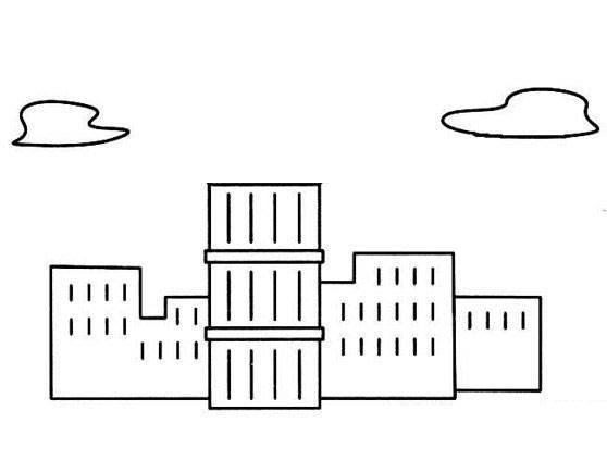 图书馆简笔画 图书馆简笔画儿童画