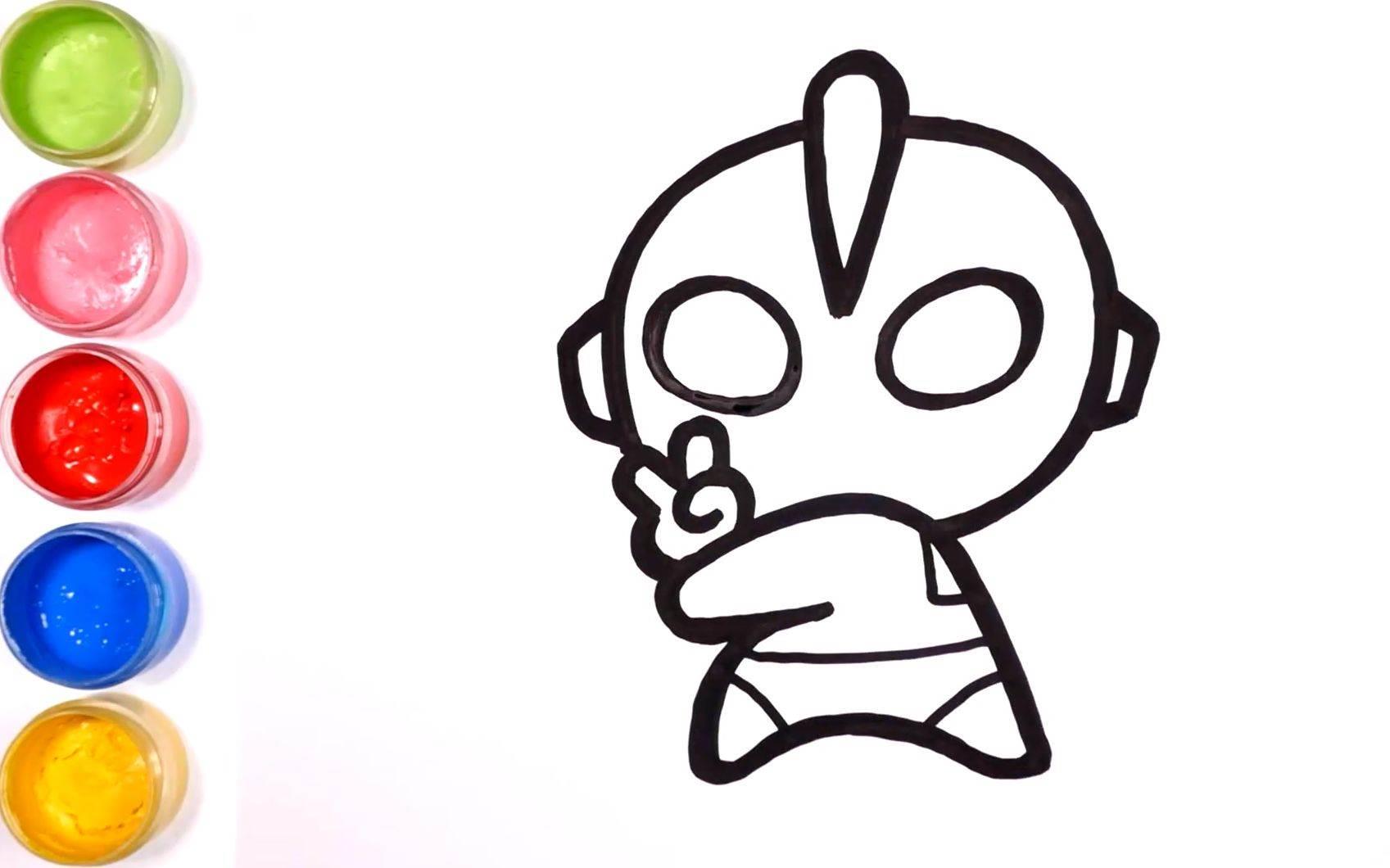 超人简笔画 超人简笔画儿童