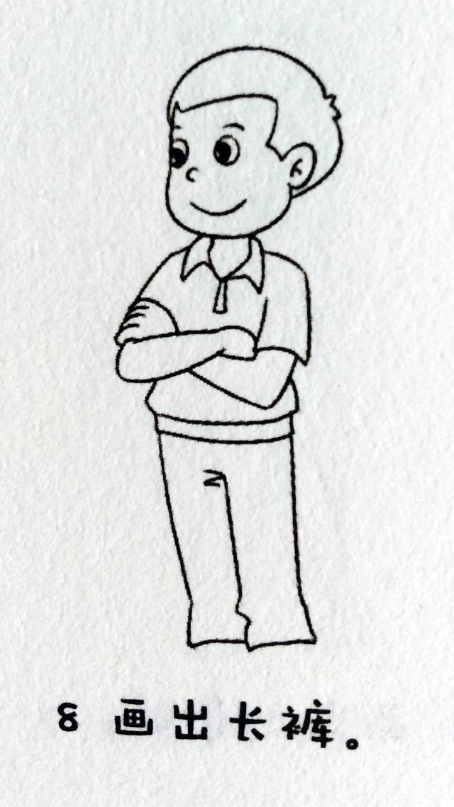 父亲简笔画 父亲简笔画图片大全