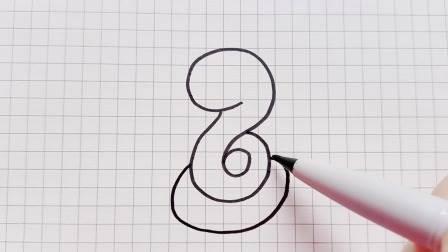 小蛇简笔画 小蛇简笔画彩色