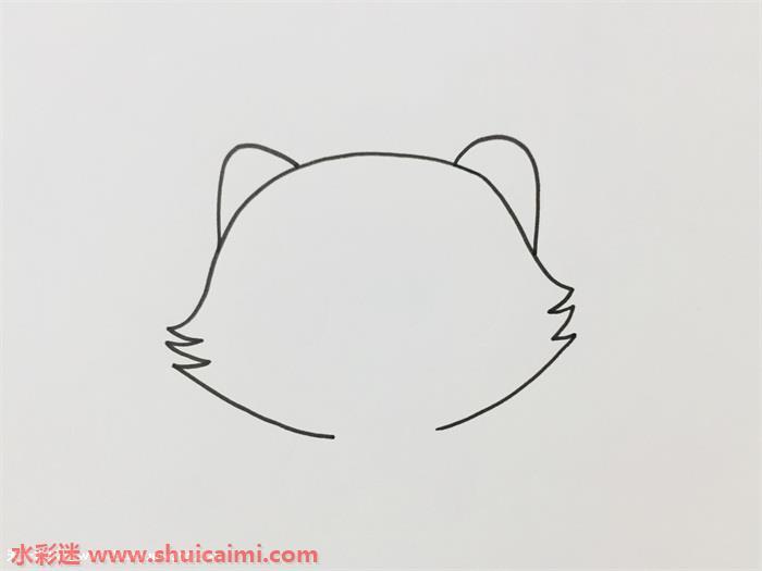 猫怎么画 猫简笔画简单彩色