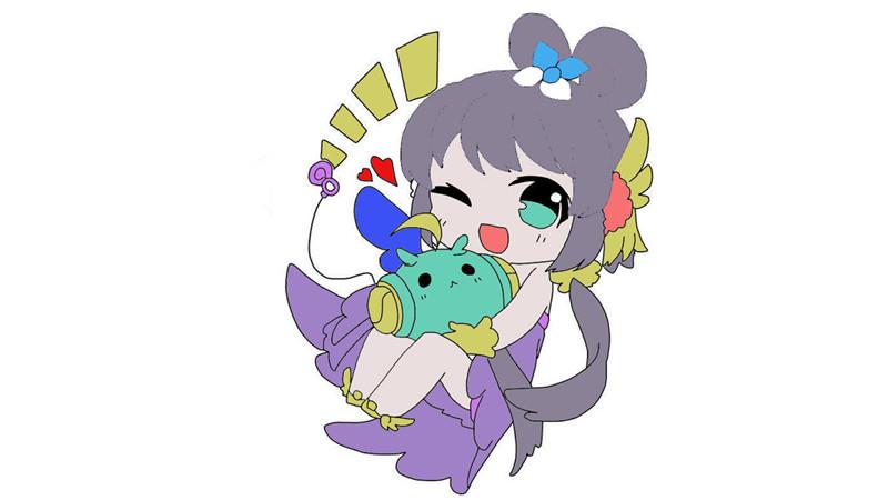 洛天依简笔画怎么画 洛天依简笔画画法