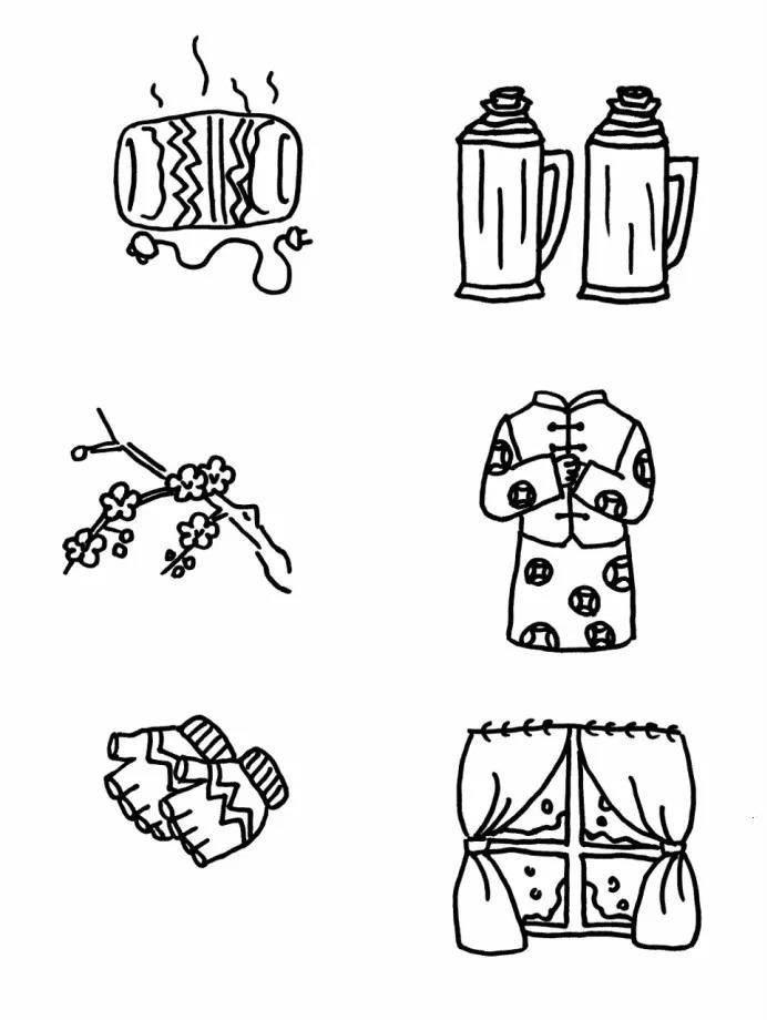 新年简笔画图片大全 新年简笔画图片大全简单又漂亮兔年