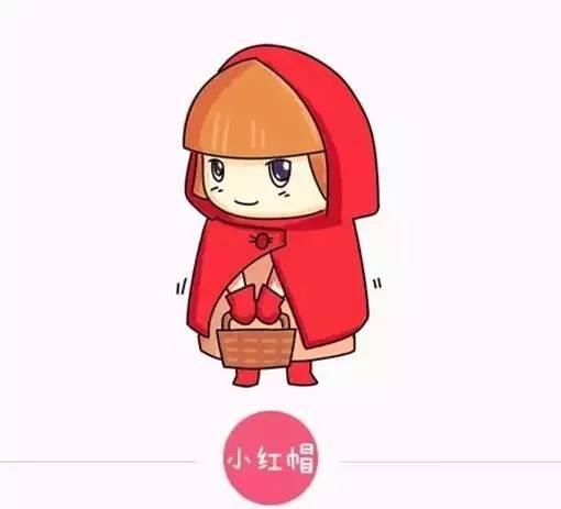 小红帽简笔画 小红帽简笔画简单又漂亮