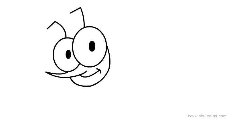 蚊子可爱儿童画怎么画 蚊子可爱简笔画简单又好看