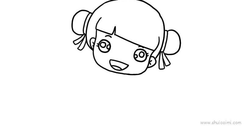 拜年儿童画怎么画 拜年简笔画画法