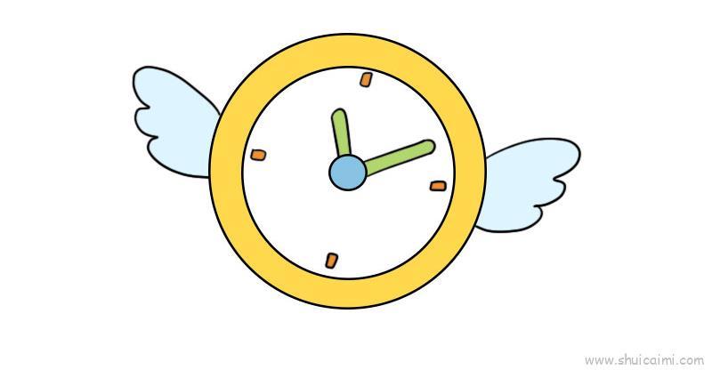 儿童节钟表儿童画怎么画 儿童节钟表简笔画图片大全