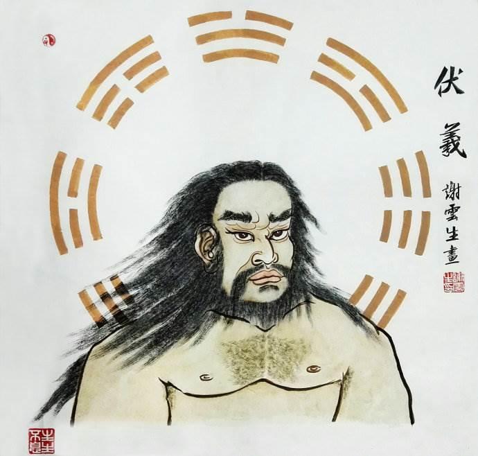 伏羲怎么画简笔画 伏羲怎么画简笔画图片大全