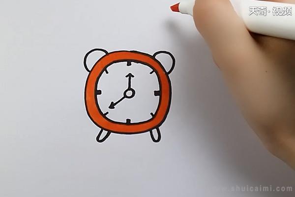 钟表简笔画怎么画 钟表简笔画好看