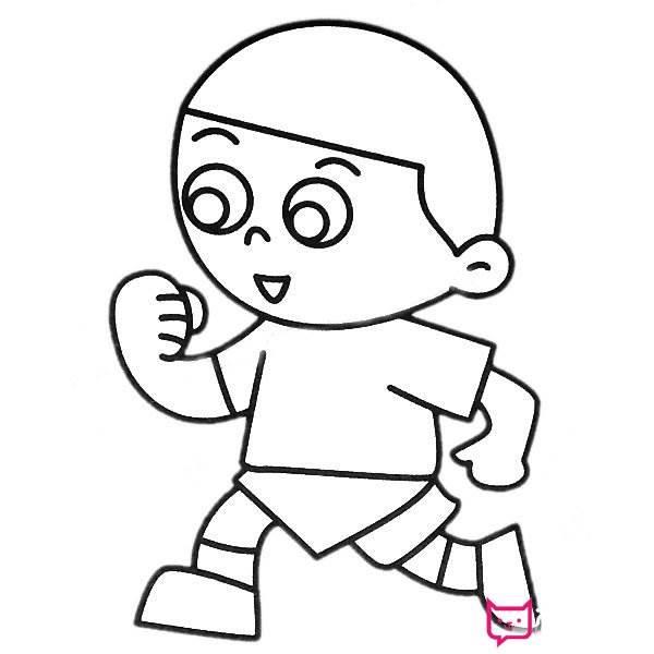 小孩的简笔画图片大全 小孩的简笔画图片大全可爱女孩