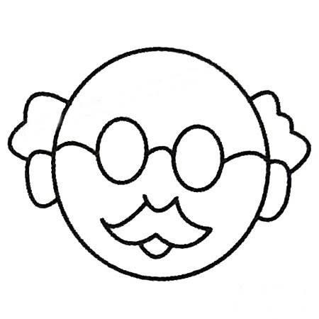 爷爷简笔画图片大全 爷爷简笔画图片大全彩色