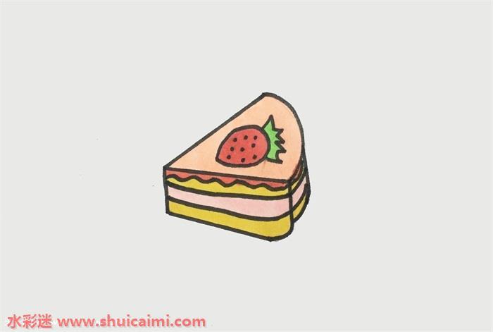 可爱小甜点怎么画 甜点简笔画简单易画彩色
