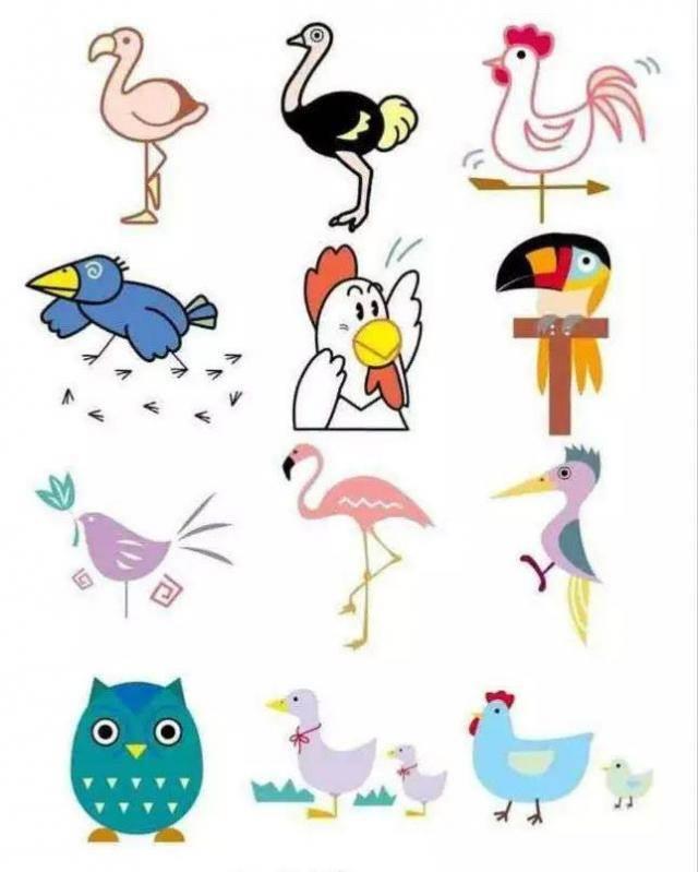 简笔画图片 简笔画图片小动物