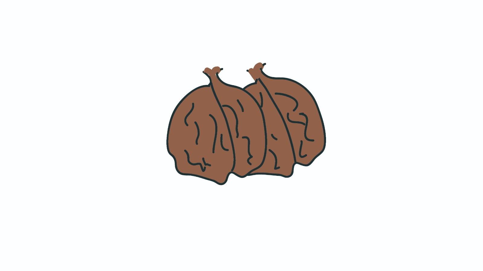 核桃简笔画怎么画 核桃简笔画简单又好看