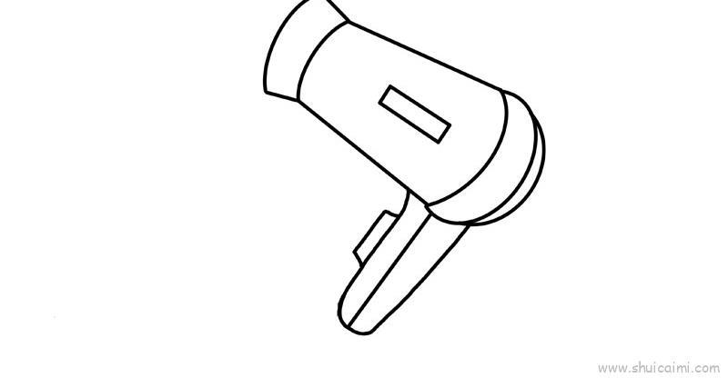 电吹风儿童画怎么画 电吹风简笔画简单又好看