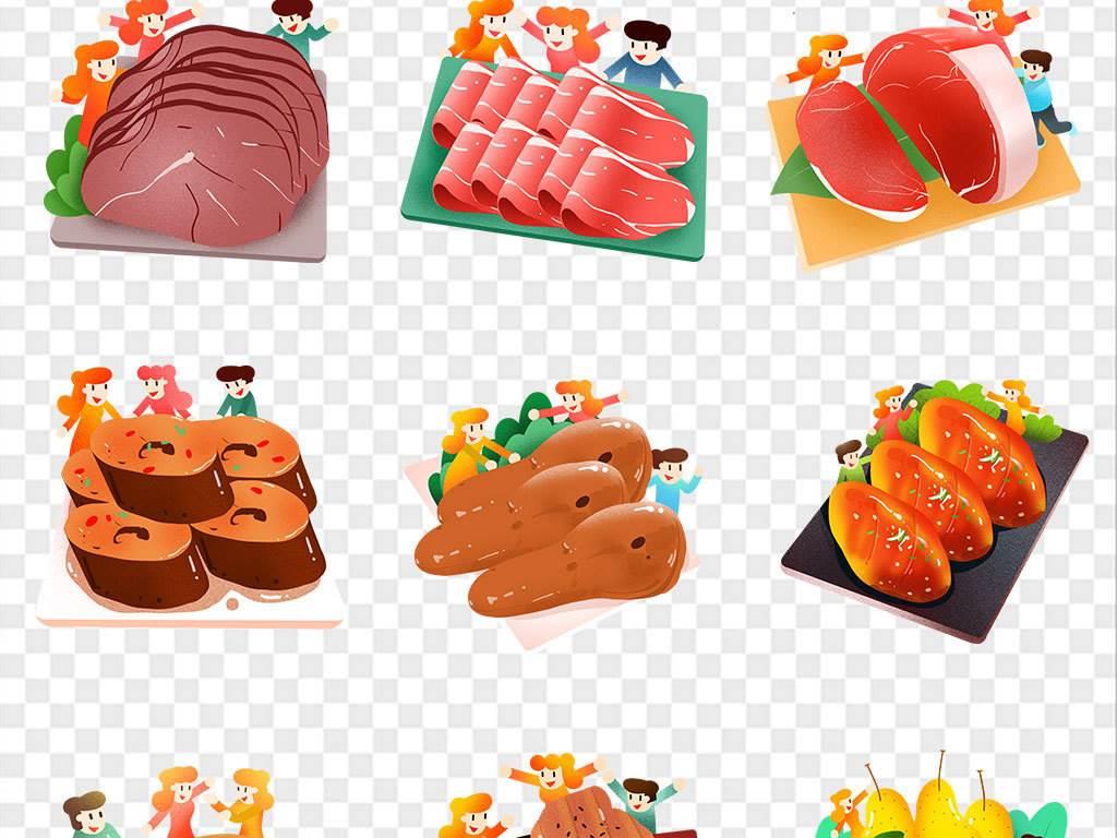 春节食物简笔画 春节食物简笔画图片大全