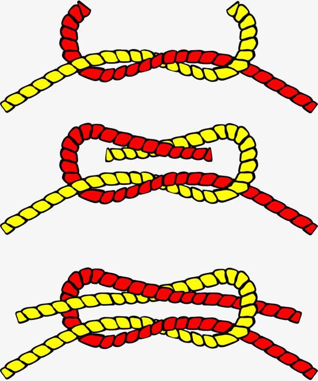 绳子简笔画 绳子简笔画彩色