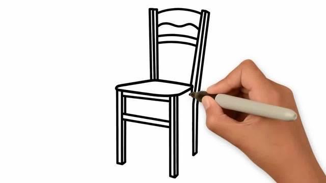 椅子简笔画 椅子简笔画简单又漂亮