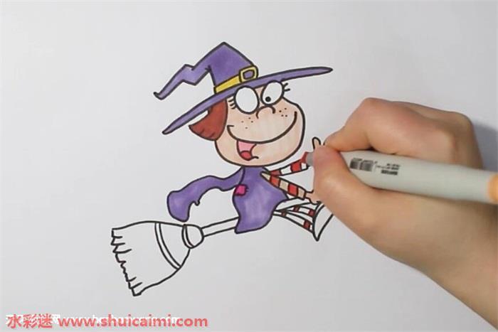 女巫怎么画 女巫简笔画简单又漂亮