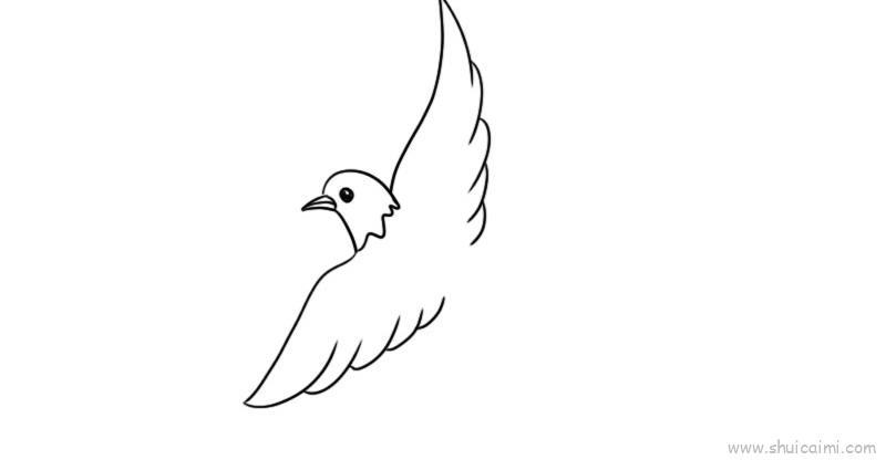 小燕子儿童画怎么画 小燕子简笔画图片