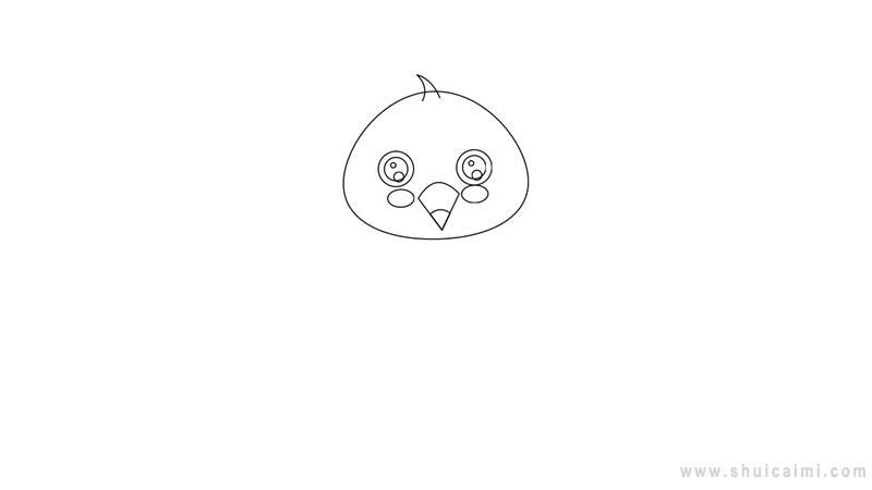 百灵鸟简笔画怎么画 百灵鸟简笔画图片