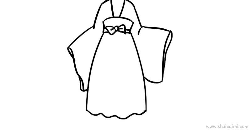 汉服儿童画怎么画 汉服简笔画简单又好看