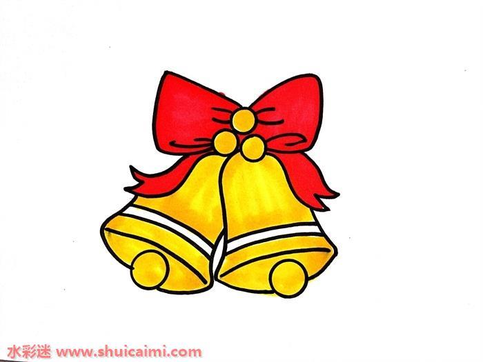 圣诞铃铛怎么画 圣诞铃铛简笔画画法