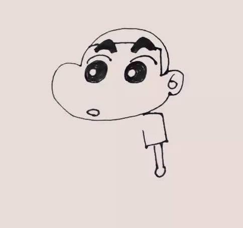 蜡笔小新简笔画 蜡笔小新简笔画可爱