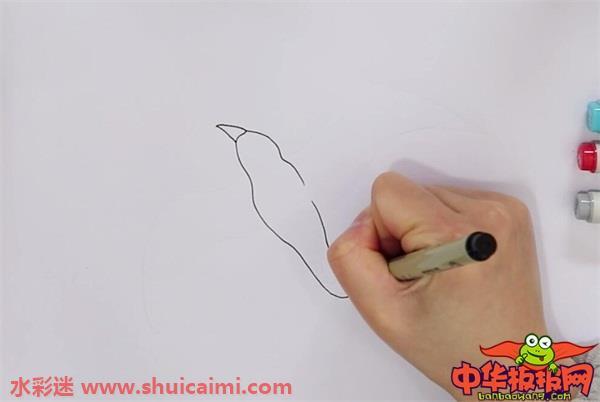 海鸥怎么画 海鸥简笔画步骤