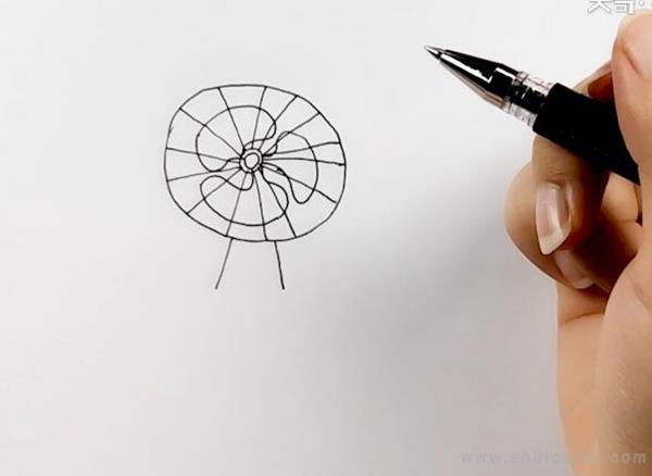 电风扇简笔画怎么画 电风扇简笔画简单