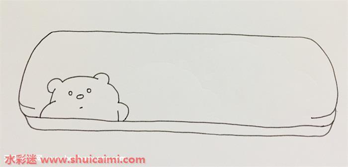 文具盒怎么画 文具盒简笔画画法