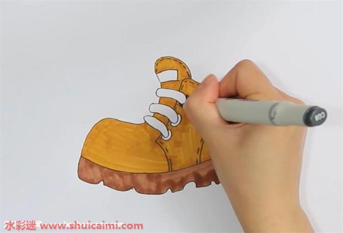 鞋子怎么画 鞋子简笔画画法