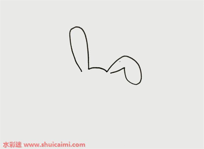 小白兔好看怎么画 小白兔简笔画简单易画彩色