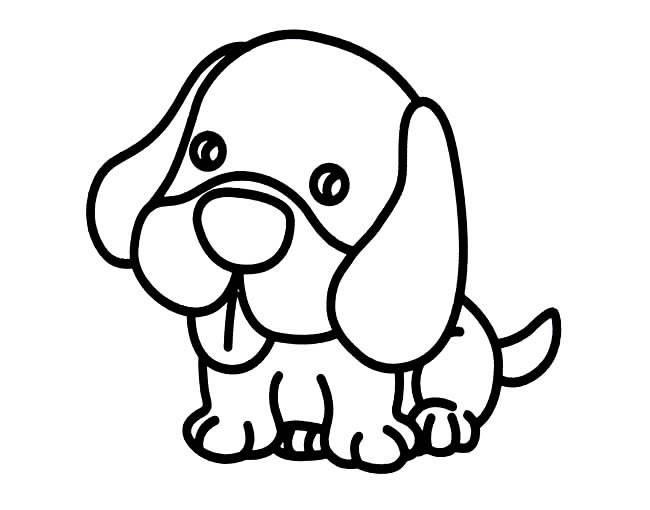 可爱的动物简笔画 可爱的动物简笔画彩色