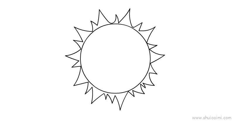 太阳儿童画怎么画 太阳简笔画简单又好看