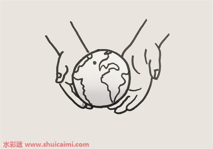 保护环境怎么画 保护环境简笔画简单彩色