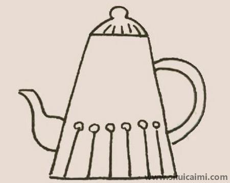 电热水壶儿童简笔画