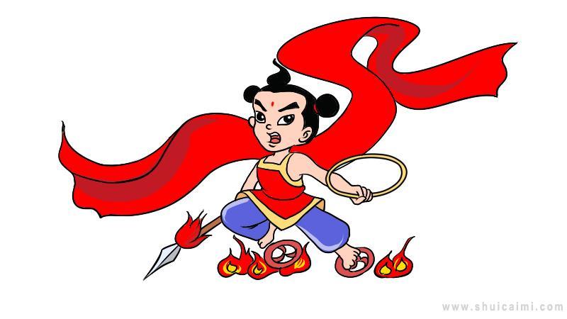 哪吒简笔画怎么画 哪吒简笔画好看