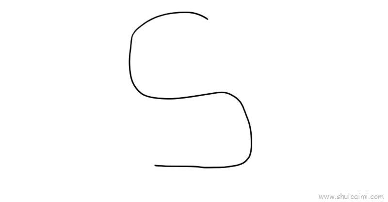 数字5画老虎儿童画怎么画 数字5画老虎简笔画图片