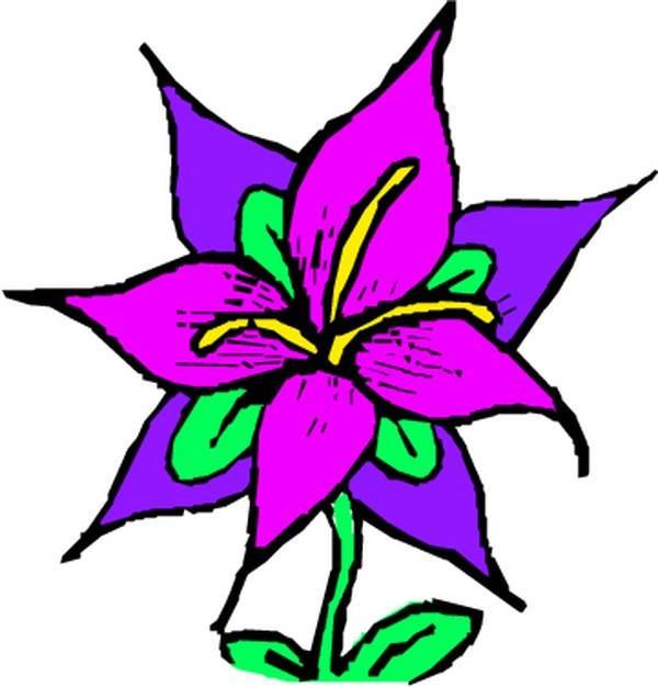 简笔画花朵图案简单漂亮 简笔画花朵图案大全